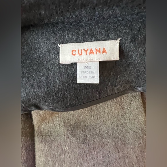 Cuyana wool bomber jacket grey - Picture 5 of 6